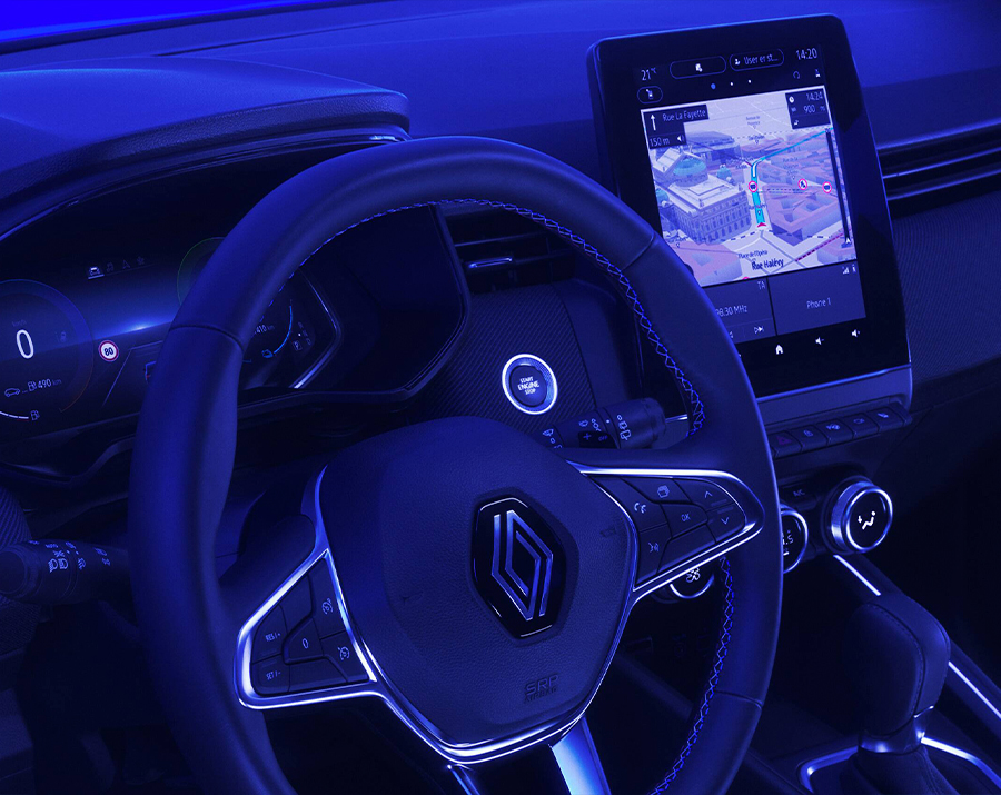 Renault Clio E-Tech digitale Instrumententafel