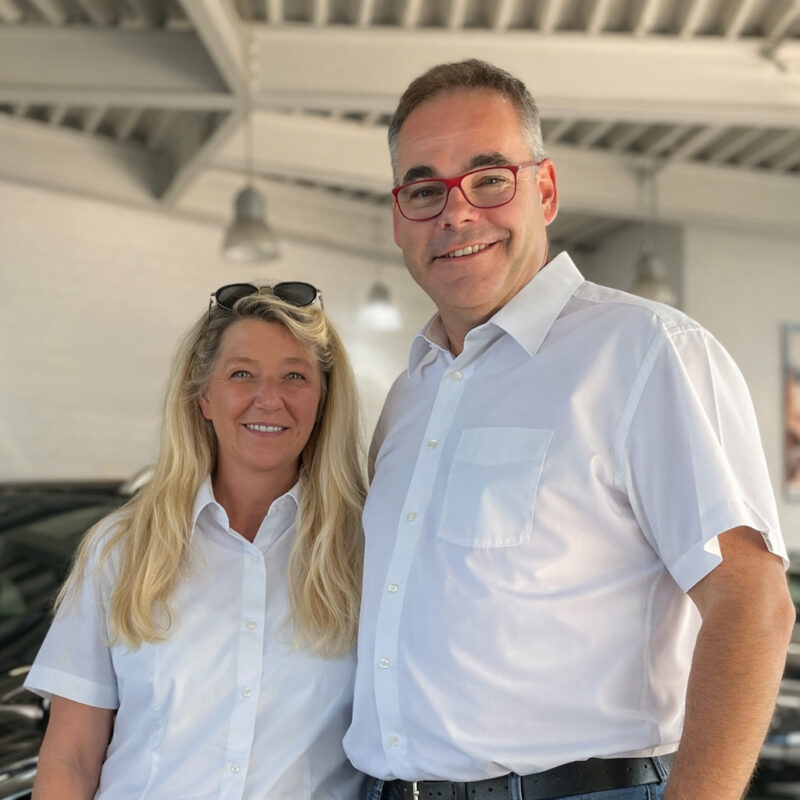 Das Ehepaar Höckels von Autohaus Höckels